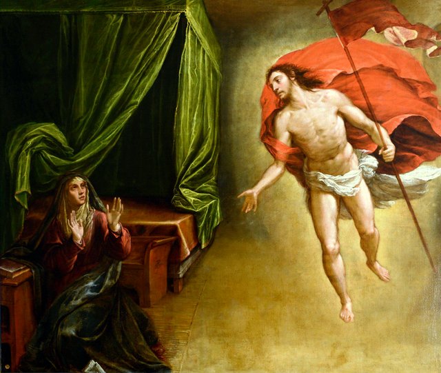 Christ appears to his Mother by Juan Fernández Navarrete