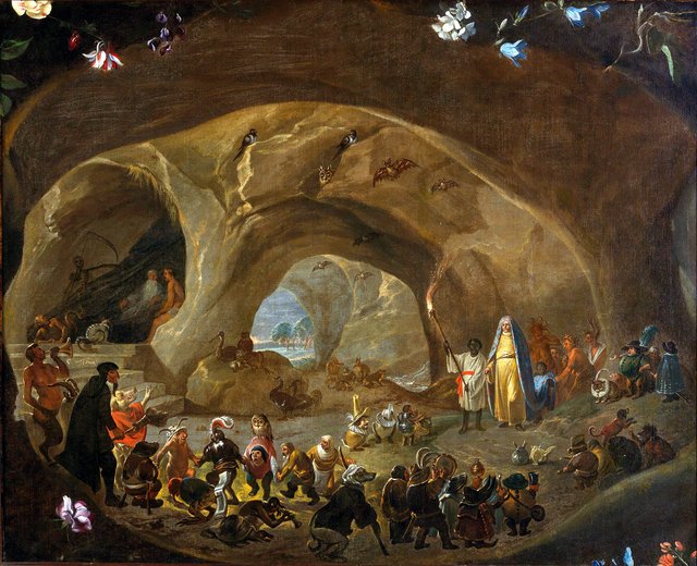 Die Versuchung des heiligen Antonius by Cornelis Saftleven
