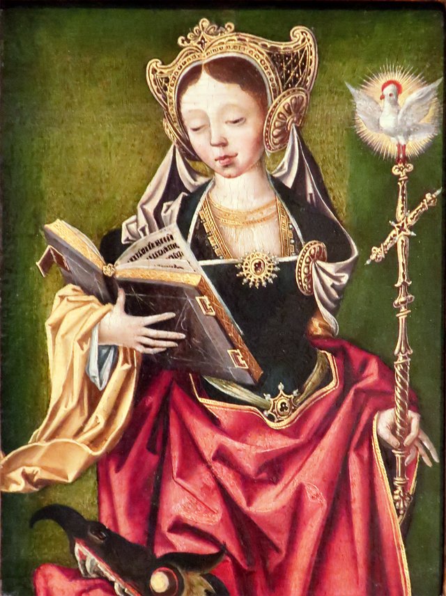 St. Margaret of Antioch by Jacob Cornelisz van Oostsanen