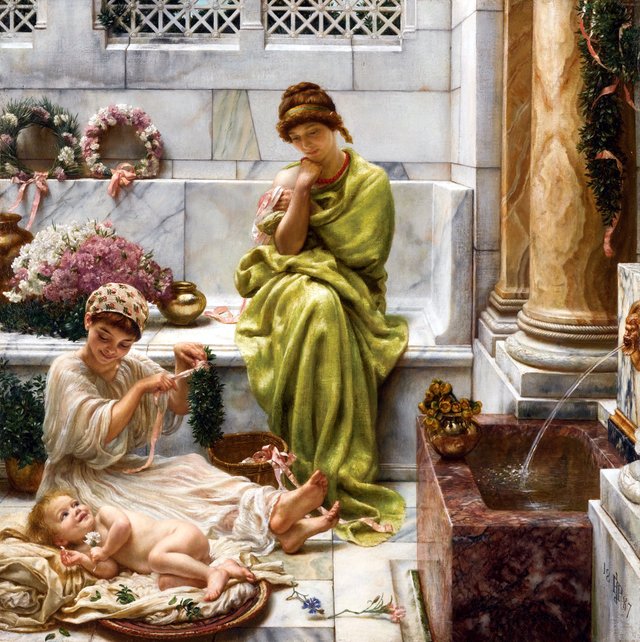 Corner of the marketplace by Edward Poynter