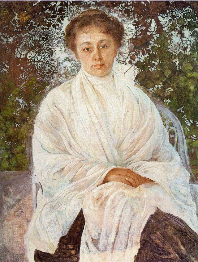 Maria Andreyeva by Isaak Brodsky