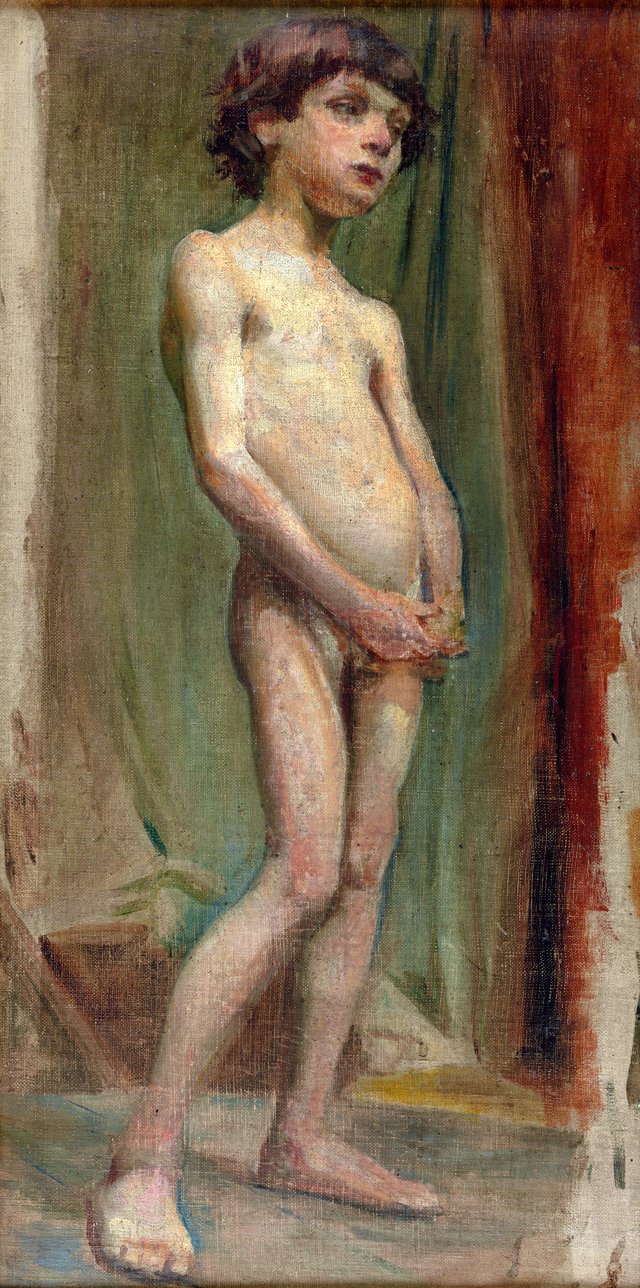 Nude of a Boy by Stanisław Wyspiański