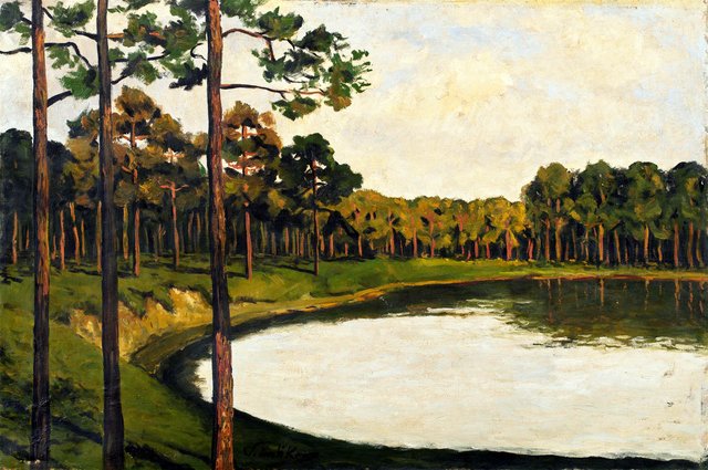 Grunewaldsee by Walter Leistikow