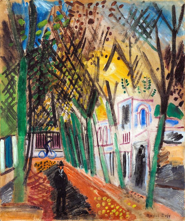 L’Allée d’Arbres by Raoul Dufy