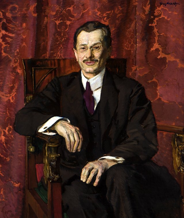 Portrait of Stanisław Łomiński by Józef Mehoffer