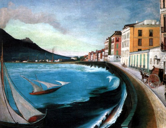 Castellamare di Stabia by Tivadar Csontváry Kosztka