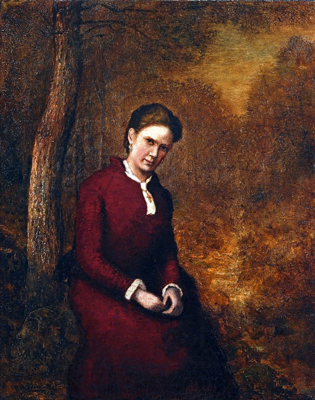 Cora Bailey (Mrs. Ralph Blakelock) by Ralph Albert Blakelock