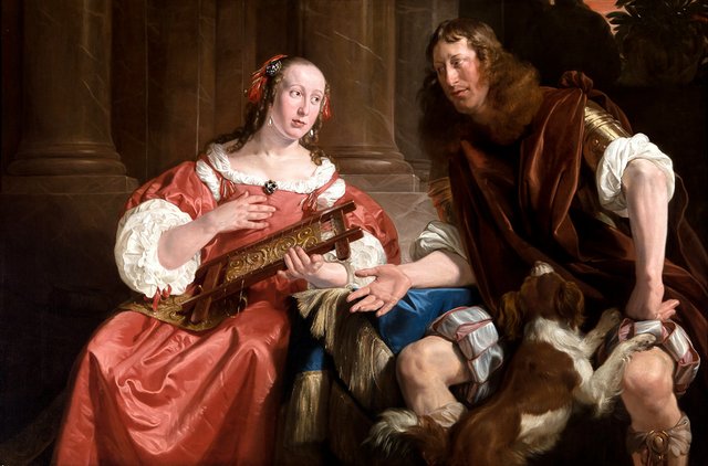A Couple (De Bray and wife?) by Jan de Bray