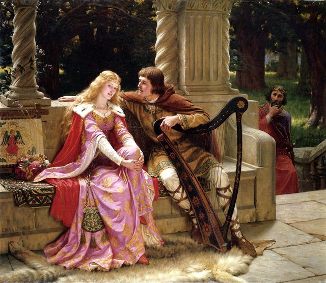 The End of the Song by Edmund Blair Leighton