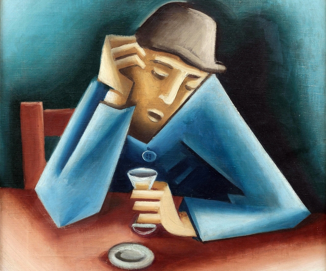 painting Piják ( by Josef Čapek