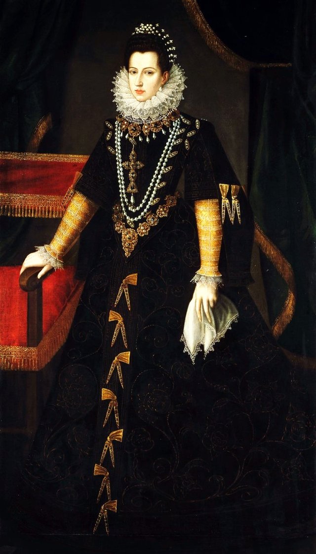 So-called portrait of Isabel Clara Eugenia of Bourbon by Juan Pantoja de la Cruz