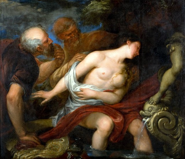 Susanna and the Elders by Claudio Coello