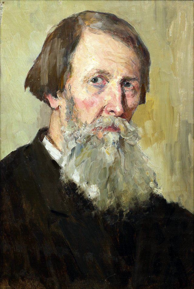 Viktor Vasnetsov, Self-Portrait, c. by Viktor Vasnetsov