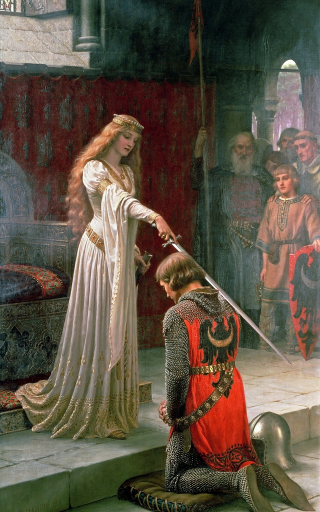 The Accolade by Edmund Blair Leighton
