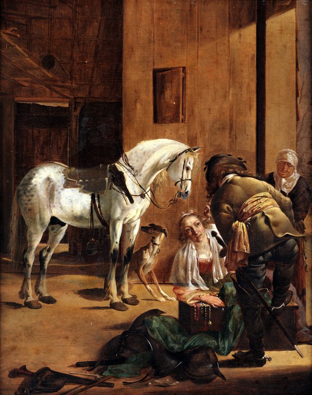 The Soldier's Departure by Jacob Duck