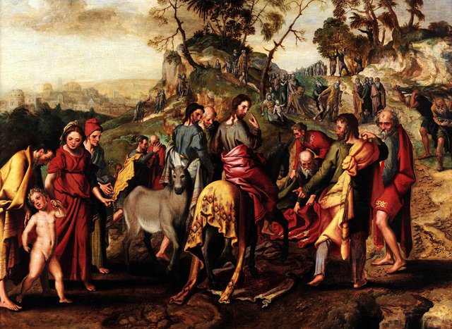 Entry of Christ into Jerusalem by Pieter Aertsen