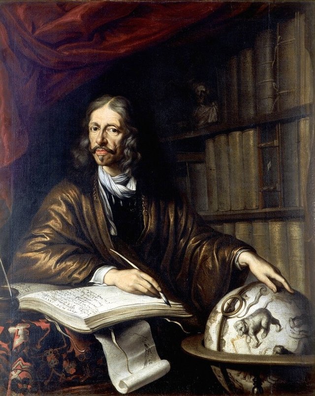 Portrait of Johannes Hevelius, Astronomer by Daniel Schultz