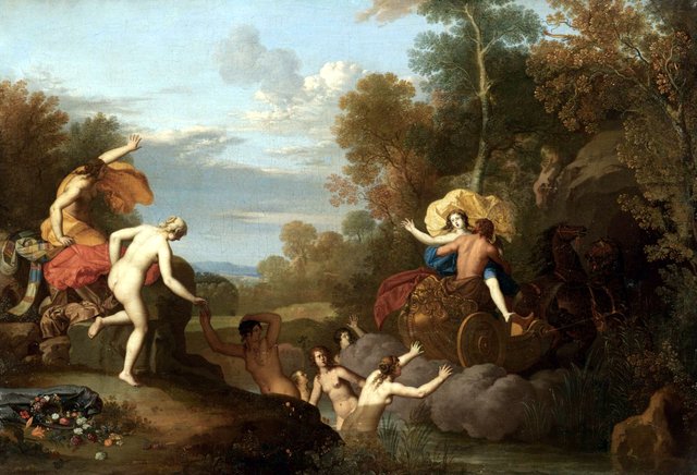 The Rape of Proserpine by Daniel Vertangen
