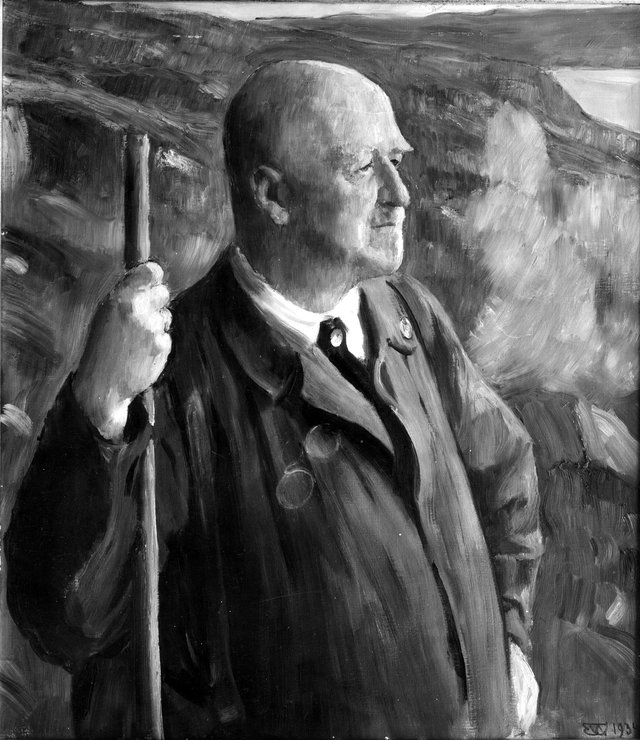 Nils Orvar Onsager by Erik Werenskiold