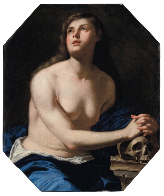 The penitent Magdalene by Artemisia Gentileschi