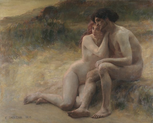 Le temps passe vite by Édouard Joseph Dantan