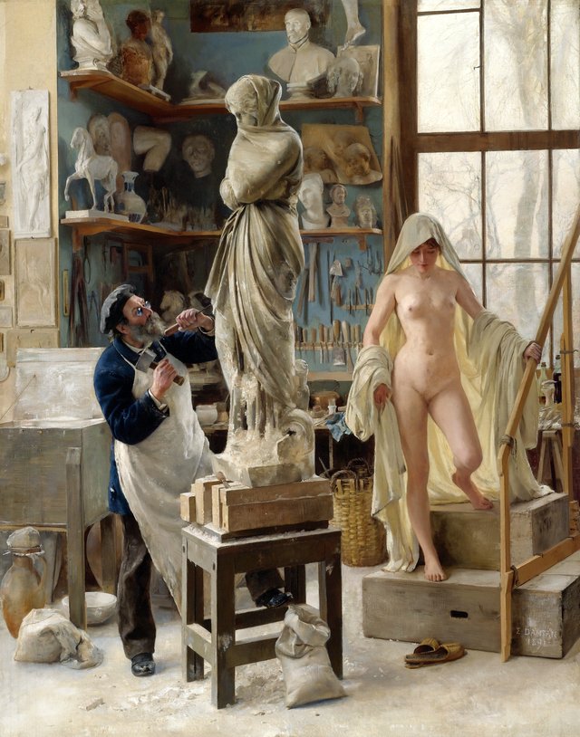 A Restoration by Édouard Joseph Dantan