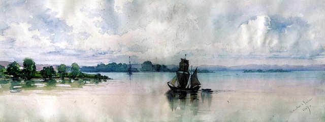 The Danube by Amedeo Preziosi