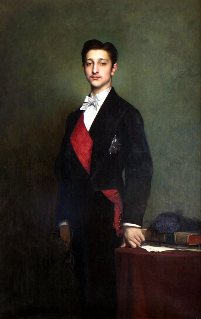 Portrait of the Prince Imperial by Jules Lefebvre