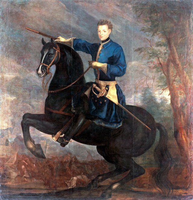 King Charles XII by David von Krafft