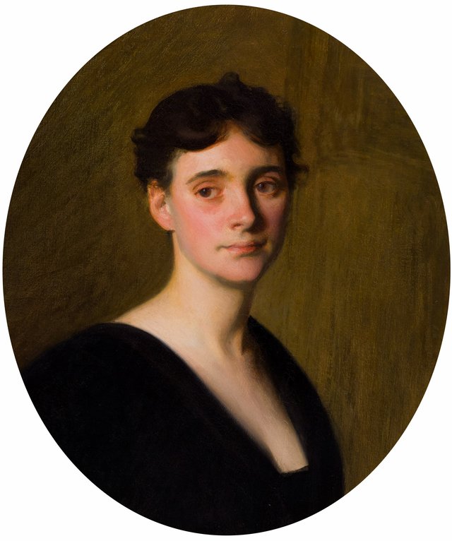 Portrait of Edith, the Artist's Wife by Joseph DeCamp