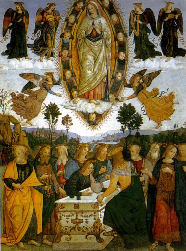 Assumption of the Virgin Mary by Pinturicchio