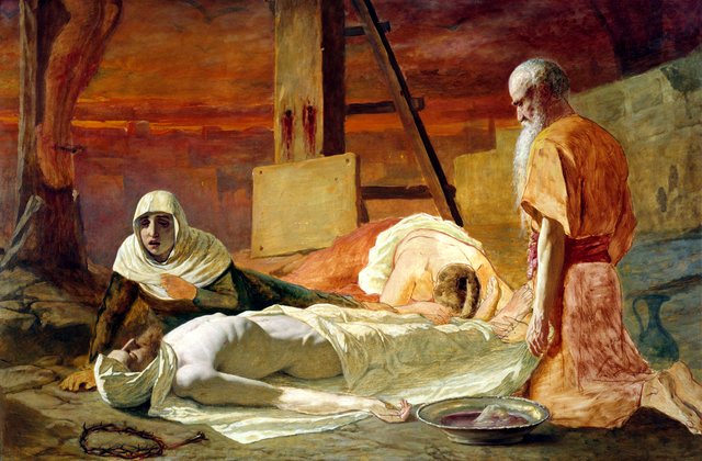 Descent from the Cross by Vasily Perov