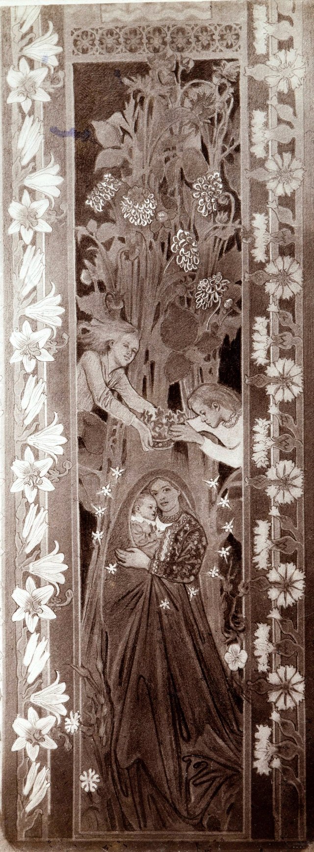 Virgin and Child by Stanisław Wyspiański