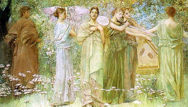 The Days by Thomas Dewing
