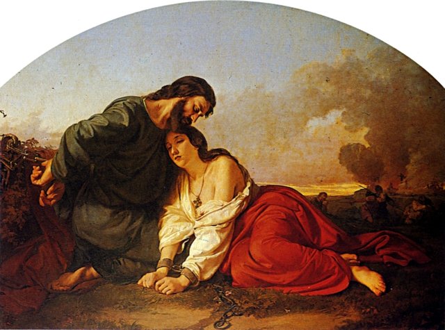 Christian martyrs by Domenico Morelli