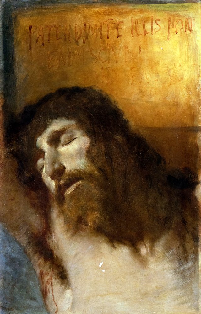 Pater dimitte illis by Domenico Morelli