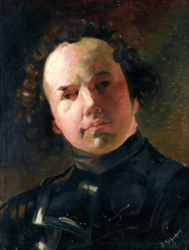 Konstantin Korovin after Karl Bryullov, Yakov Yanenko by Konstantin Korovin