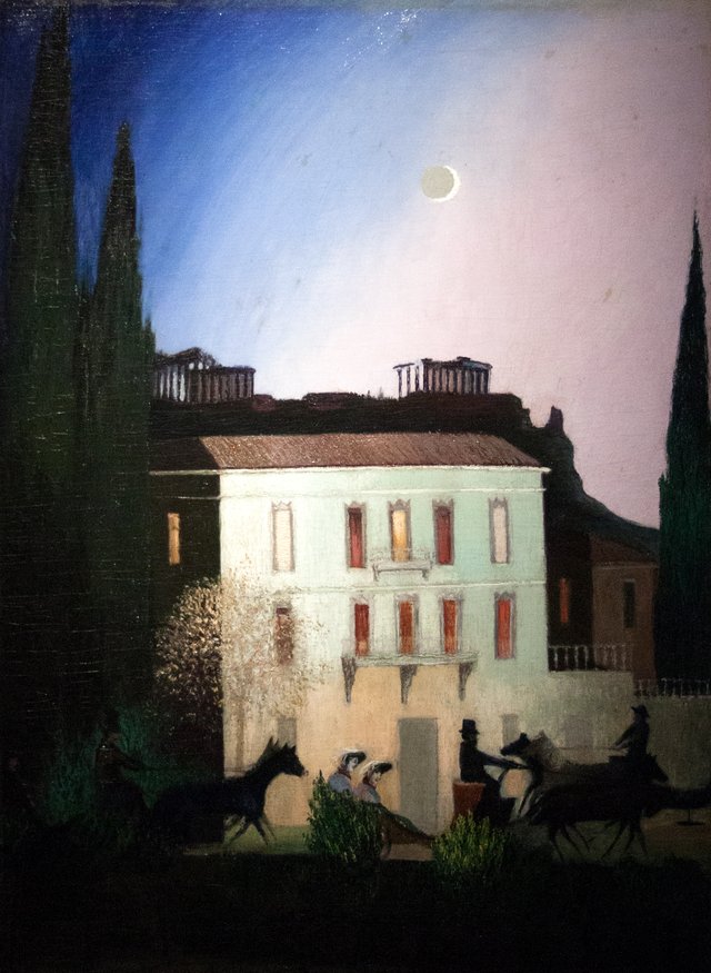 Drive at New Moon in Athens by Tivadar Csontváry Kosztka