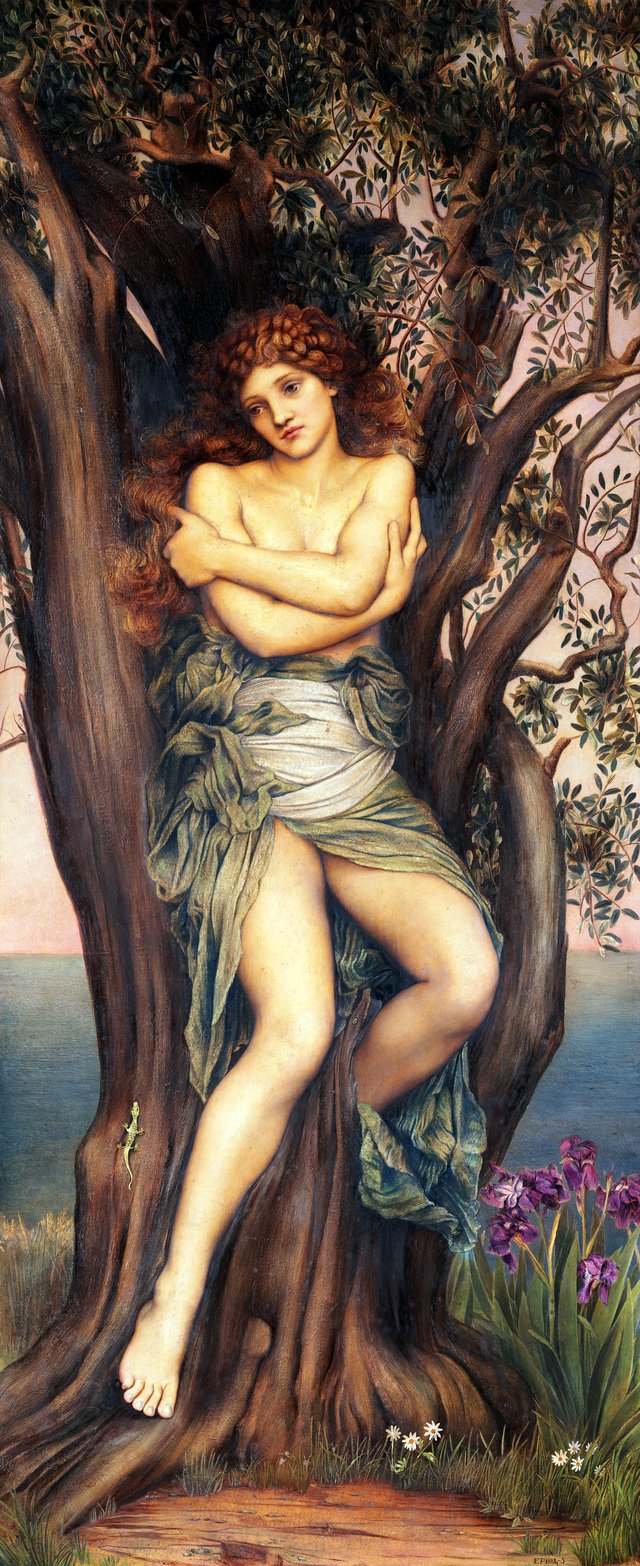 The Dryad by Evelyn De Morgan