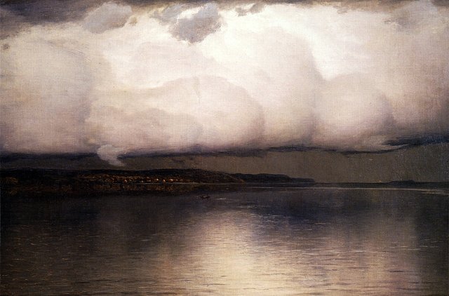 Calm before a storm by Nikolay Nikanorovich Dubovskoy