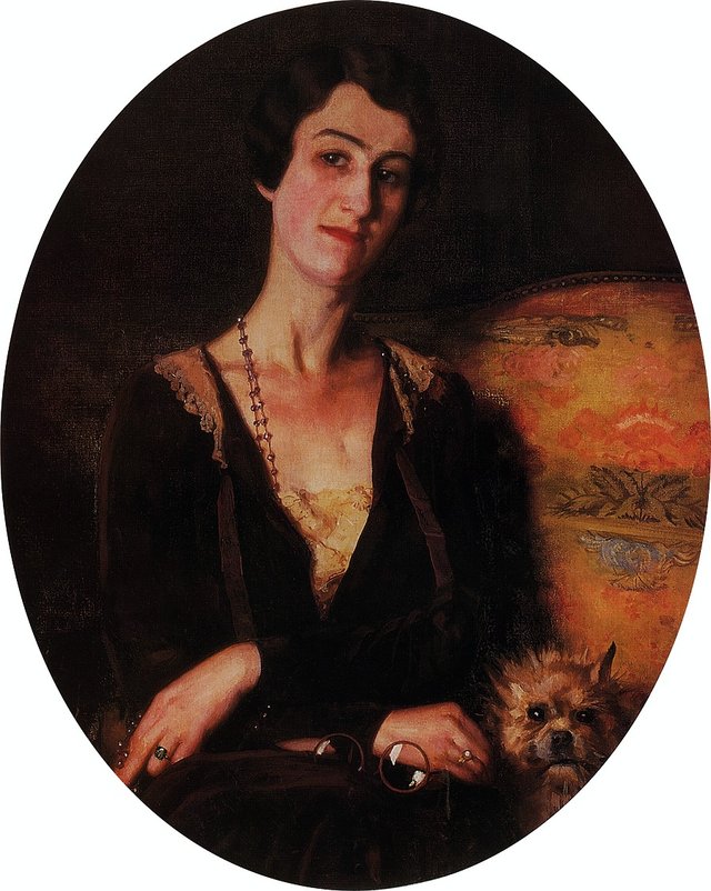 E.S. Pits-Bilibina by Konstantin Somov