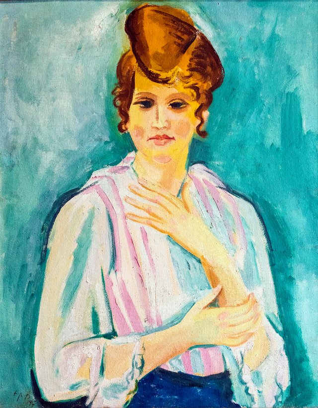 Light Blouse by Max Pechstein