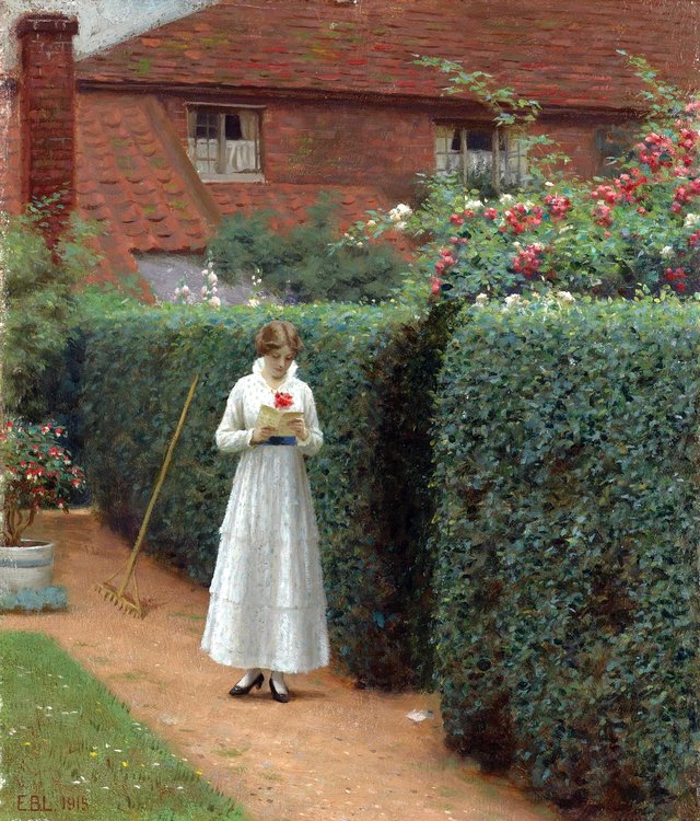 The Love Letter by Edmund Blair Leighton