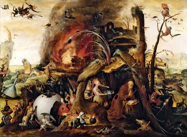 The Temptation of Saint Anthony by Jan Mandijn