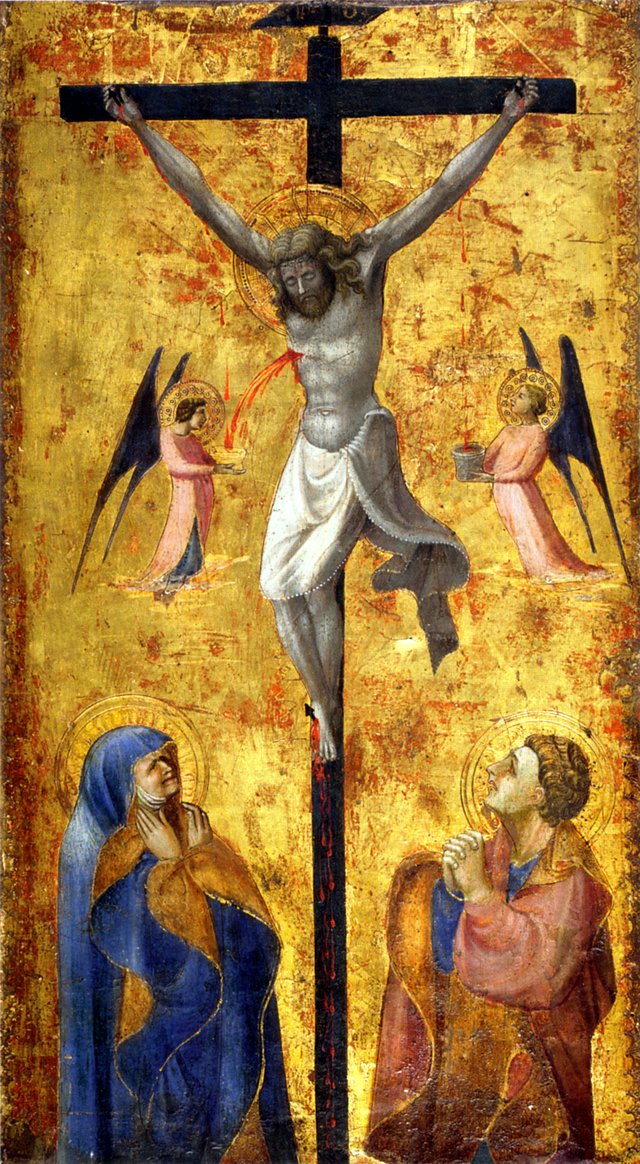 Crucifixion of Christ by Paolo Uccello
