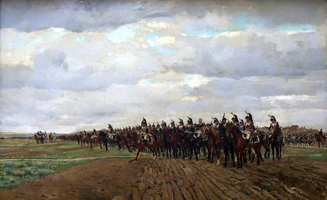 1805, Cuirassiers Before the Charge by Jean-Louis-Ernest Meissonier