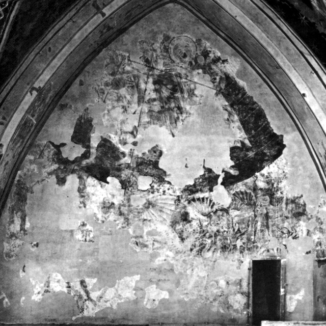 St Michael and the Dragon by Cimabue by Cimabue