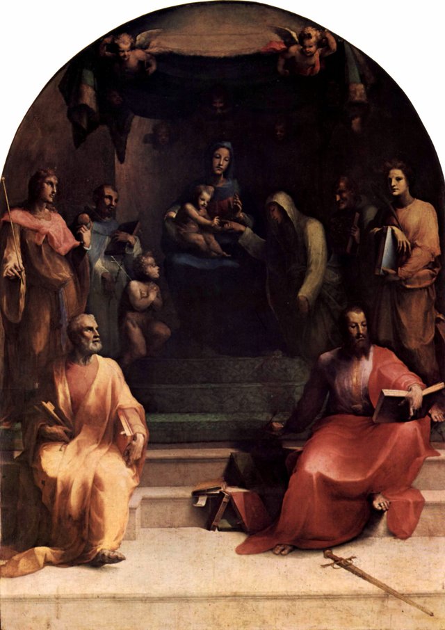 Mystic Marriage of Saint Catherine by Domenico Beccafumi
