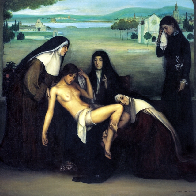 The grace by Julio Romero de Torres