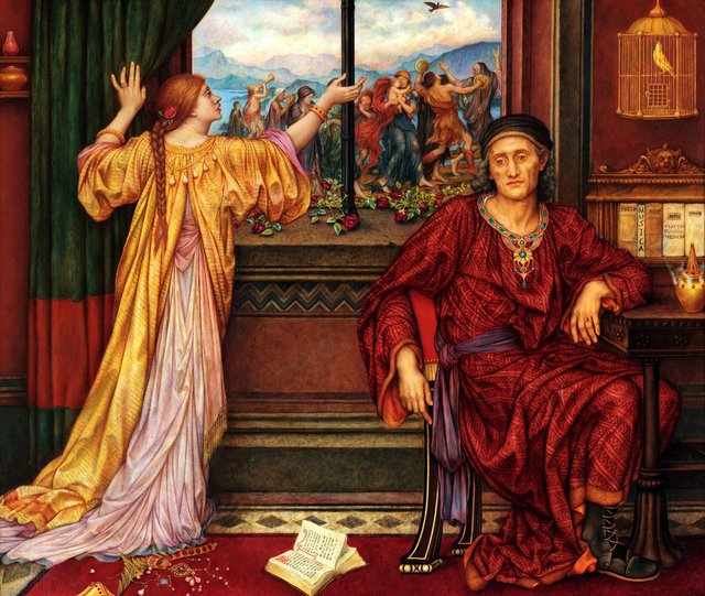 The Gilded Cage by Evelyn De Morgan
